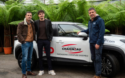 Un athlète, une ambition, un soutien : Les Garages Chaigneau accompagne Simon Deschamps sur la route de la performance