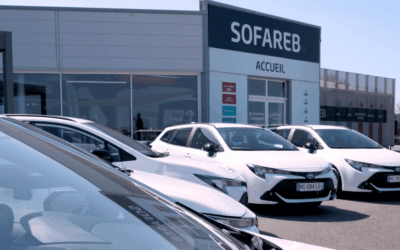 Livraison de 5 véhicules SOFAREB